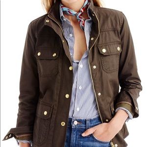 J.Crew Downtown field jacket | military inspired